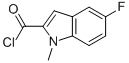 1H-Indole-2-carbonyl chloride, 5-fluoro-1-methyl- (9CI) CAS#: 168201-49-8