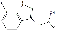 1H-Indole-3-aceticacid,7-fluoro-(9CI) CAS#: 170893-02-4