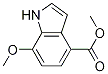 1H-Indole-4-carboxylic acid, 7-Methoxy-, Methyl ester CAS#: 153276-72-3