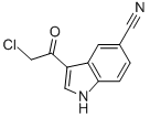1H-Indole-5-carbonitrile, 3-(chloroacetyl)- (9CI) CAS#: 115027-08-2