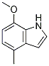 1H-Indole, 7-Methoxy-4-Methyl- CAS#: 360070-91-3