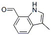 1H-Indole-7-carboxaldehyde, 3-methyl- (9CI) CAS#: 140640-09-1