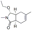 1H-Isoindol-1-one,3-ethoxy-2,3,3a,4,7,7a-hexahydro-2,5-dimethyl-,(3alpha,3aalpha,7aalpha)-(9CI) CAS#: 116072-21-0