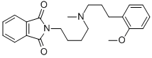 1H-Isoindole-1,3(2H)-dione, 2-[4-[[3-(2-methoxyphenyl)propyl]methylamino]butyl]- CAS#: 120991-60-8