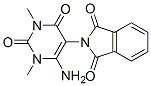 1H-Isoindole-1,3(2H)-dione,  2-(6-amino-1,2,3,4-tetrahydro-1,3-dimethyl-2,4-dioxo-5-pyrimidinyl)- CAS#: 34576-18-6