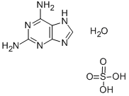 1H-Purine-2,6-diamine sulfate (2:1) monohydrate CAS#: 116295-72-8