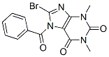 1H-Purine-2,6-dione,  7-benzoyl-8-bromo-3,7-dihydro-1,3-dimethyl- CAS#: 148122-90-1