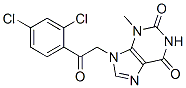 1H-Purine-2,6-dione,  9-[2-(2,4-dichlorophenyl)-2-oxoethyl]-3,9-dihydro-3-methyl- CAS#: 384848-05-9