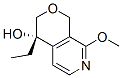 1H-Pyrano[3,4-c]pyridin-4-ol,4-ethyl-3,4-dihydro-8-methoxy-,(4S)-(9CI) CAS#: 267876-80-2