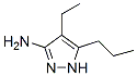 1H-Pyrazol-3-amine,  4-ethyl-5-propyl- CAS#: 151521-84-5
