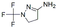 1H-Pyrazol-3-amine, 4,5-dihydro-1-(trifluoromethyl)- CAS#: 138509-60-1