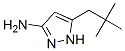 1H-Pyrazol-3-amine,  5-(2,2-dimethylpropyl)- CAS#: 377079-77-1