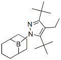1H-Pyrazole, 1-(9-borabicyclo[3.3.1]non-9-yl)-3,5-bis(1,1-dimethylethy l)-4-ethyl- CAS#: 125281-23-4