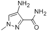 1H-Pyrazole-3-carboxamide,4-amino-1-methyl-(9CI) CAS#: 3920-40-9
