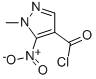 1H-Pyrazole-4-carbonylchloride,1-methyl-5-nitro-(9CI) CAS#: 121568-18-1