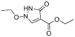 1H-Pyrazole-4-carboxylicacid,1-ethoxy-2,3-dihydro-3-oxo-,ethylester(9CI) CAS#: 145325-80-0