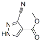 1H-Pyrazole-4-carboxylicacid,3-cyano-,methylester(9CI) CAS#: 33090-69-6