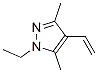 1H-Pyrazole, 4-ethenyl-1-ethyl-3,5-dimethyl- CAS#: 125019-37-6