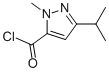 1H-Pyrazole-5-carbonyl chloride, 1-methyl-3-(1-methylethyl)- (9CI) CAS#: 167889-80-7