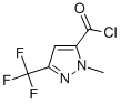 1H-Pyrazole-5-carbonyl chloride, 1-methyl-3-(trifluoromethyl)- (9CI) CAS#: 129768-24-7