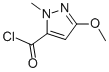 1H-Pyrazole-5-carbonyl chloride, 3-methoxy-1-methyl- (9CI) CAS#: 126674-99-5