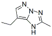 1H-Pyrazolo[1,5-b][1,2,4]triazole,  7-ethyl-2-methyl-  (9CI) CAS#: 151521-40-3