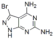 1H-Pyrazolo[3,4-d]pyrimidine-4,6-diamine, 3-bromo- CAS#: 144750-82-3