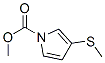 1H-Pyrrole-1-carboxylic acid, 3-(methylthio)-, methyl ester CAS#: 121513-58-4