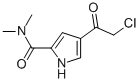 1H-Pyrrole-2-carboxamide, 4-(chloroacetyl)-N,N-dimethyl- (9CI) CAS#: 115027-25-3