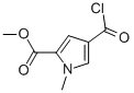 1H-Pyrrole-2-carboxylic acid, 4-(chlorocarbonyl)-1-methyl-, methyl ester (9CI) CAS#: 162226-85-9
