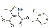 1H-Pyrrole-2,3-dicarboxylicacid,4,5-dimethyl-,2-[(2-fluorophenyl)methyl]3-methylester(9CI) CAS#: 304877-68-7