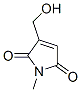 1H-Pyrrole-2,5-dione, 3-(hydroxymethyl)-1-methyl- (9CI) CAS#: 155088-20-3