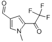 1H-Pyrrole-3-carboxaldehyde, 1-methyl-5-(trifluoroacetyl)- (9CI) CAS#: 128887-03-6