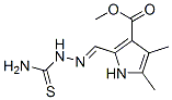 1H-Pyrrole-3-carboxylicacid,2-[[(aminothioxomethyl)hydrazono]methyl]-4,5-dimethyl-,methylester(9CI) CAS#: 300733-18-0