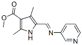 1H-Pyrrole-3-carboxylicacid,2,4-dimethyl-5-[(3-pyridinylimino)methyl]-,methylester(9CI) CAS#: 300588-28-7