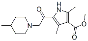 1H-Pyrrole-3-carboxylicacid,2,4-dimethyl-5-[(4-methyl-1-piperidinyl)acetyl]-,methylester(9CI) CAS#: 315708-27-1
