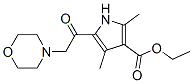 1H-Pyrrole-3-carboxylicacid,2,4-dimethyl-5-(4-morpholinylacetyl)-,ethylester(9CI) CAS#: 301331-71-5