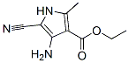 1H-Pyrrole-3-carboxylicacid,4-amino-5-cyano-2-methyl-,ethylester(9CI) CAS#: 129305-85-7