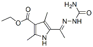 1H-Pyrrole-3-carboxylicacid,5-[1-[(aminocarbonyl)hydrazono]ethyl]-2,4-dimethyl-,ethylester(9CI) CAS#: 339360-30-4