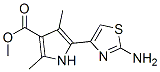 1H-Pyrrole-3-carboxylicacid,5-(2-amino-4-thiazolyl)-2,4-dimethyl-,methylester(9CI) CAS#: 315694-33-8