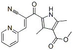 1H-Pyrrole-3-carboxylicacid,5-[2-cyano-1-oxo-3-(2-pyridinyl)-2-propenyl]-2,4-dimethyl-,methylester(9CI) CAS#: 379256-10-7