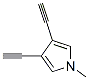 1H-Pyrrole, 3,4-diethynyl-1-methyl- (9CI) CAS#: 166756-37-2