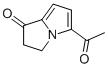 1H-Pyrrolizin-1-one, 5-acetyl-2,3-dihydro- (9CI) CAS#: 118097-03-3