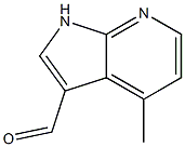 1H-Pyrrolo[2,3-b]pyridine-3-carboxaldehyde, 4-methyl- CAS#: 4894-34-2
