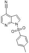 1H-Pyrrolo[2,3-b]pyridine-4-carbonitrile, 1-[(4-methylphenyl)sulfonyl]- CAS#: 348640-92-6