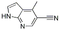 1H-Pyrrolo[2,3-b]pyridine-5-carbonitrile, 4-Methyl- CAS#: 267875-39-8