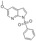 1H-Pyrrolo[2,3-b]pyridine, 5-methoxy-1-(phenylsulfonyl)- CAS#: 397842-89-6