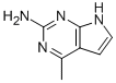 1H-Pyrrolo[2,3-d]pyrimidin-2-amine, 4-methyl- (9CI) CAS#: 306314-93-2