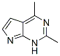 1H-Pyrrolo[2,3-d]pyrimidine, 2,4-dimethyl- (9CI) CAS#: 128266-84-2