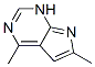 1H-Pyrrolo[2,3-d]pyrimidine, 4,6-dimethyl- (9CI) CAS#: 119707-35-6